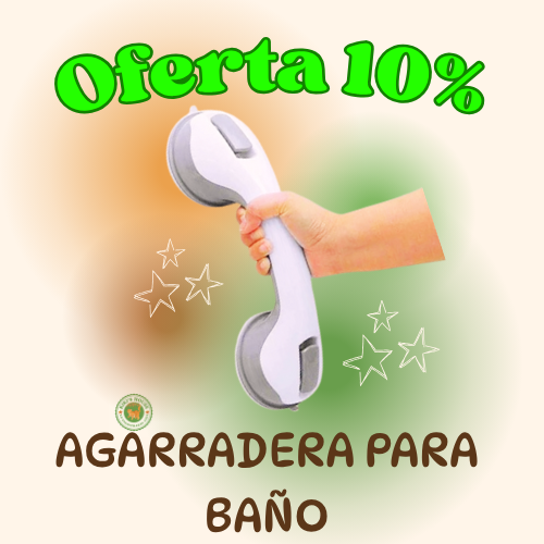 BARRA AGARRADERA CON VENTOSAS