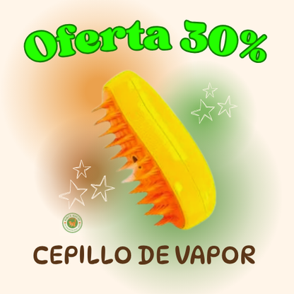 CEPILLO DE VAPOR PARA GATOS Y PERROS