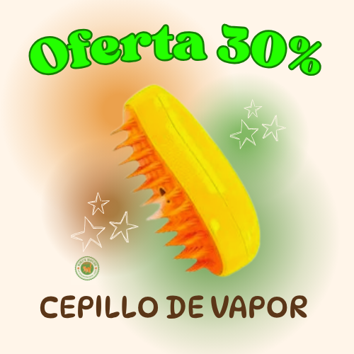 CEPILLO DE VAPOR PARA GATOS Y PERROS